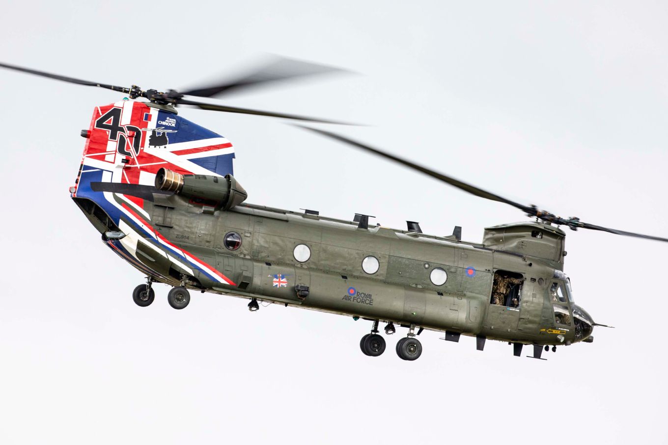 Chinook Force Recognised For Its Incredible And Illustrious 40 Years Of Service